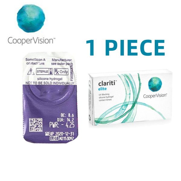 Pcs Cooper Vision Clariti Elite Monthly Disposable Silicone