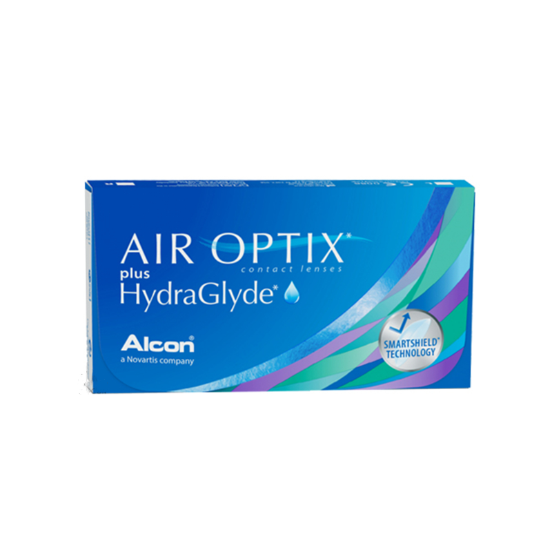 Alcon Air Optix Plus HydraGlyde Silicone Hydrogel Monthly Disposable 