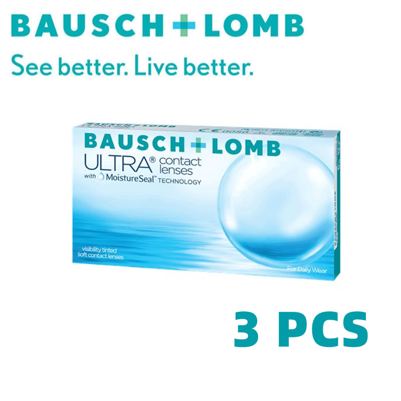 Bausch Lomb ULTRA Silicone Hydrogel Monthly Disposable Contact Lenses 