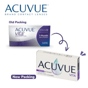 Acuvue Vita Monthly Disposable Contact Lenses (6 PCS)