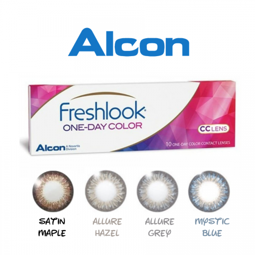 Alcon FreshLook ONE DAY CC Lens Color Cosmetic Contact Lenses Daily ...