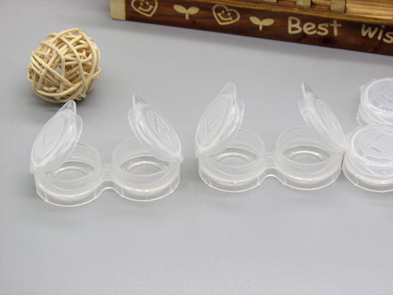 Transparent Dual Side Open Travel Contact Lenses Casing (1 pcs) - My Lens