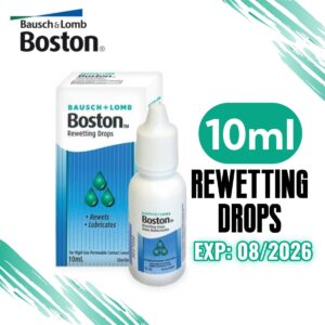 (10ml) Bausch & Lomb Boston Rewetting Drops for RGP Contact Lenses