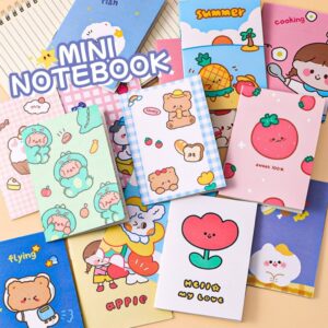 (1 PCS) Cute Design Mini Notebook Pocket Notepad Kids Portable Memo Pad Journal Diary Planner Book Student School Office
