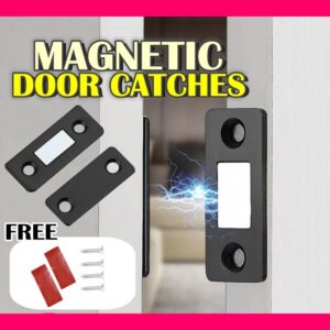 Super Strong Magnetic Hidden Closer Door Catch Stopper Kitchen Wardrobe Furniture Cabinet Concealed Latch