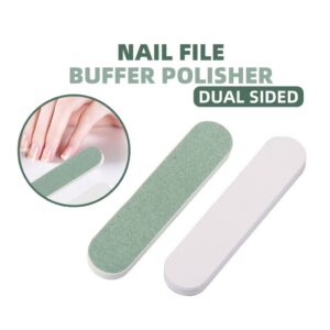 (1 PCS) Dual Sided Soft Sponge Nail File Buffer Polisher Block Handy Mini Sized Sanding Polishing Strip Tools Manicure Pedicure