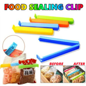(1 PIECE) Portable Kitchen Sealing Clips Storage Food Snack Seal Bag Sealer Clamp Plastic Tool