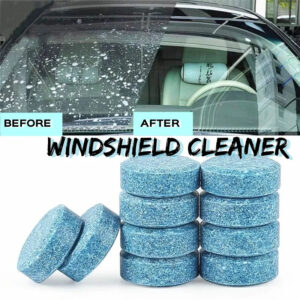 (1 PC) Car Windshield Cleaner Glass Cleaner Car Solid Wiper Window Cleaning for Any Glass or Window